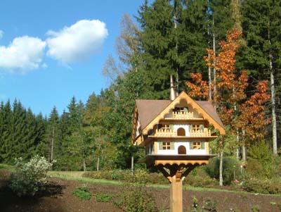 Ein Ferienhaus für Vögel